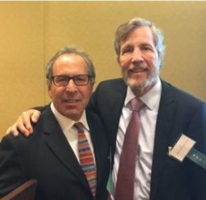 Dr. Glickman with Clinic Day visiting professor, Dr. Dennis Hurwitz